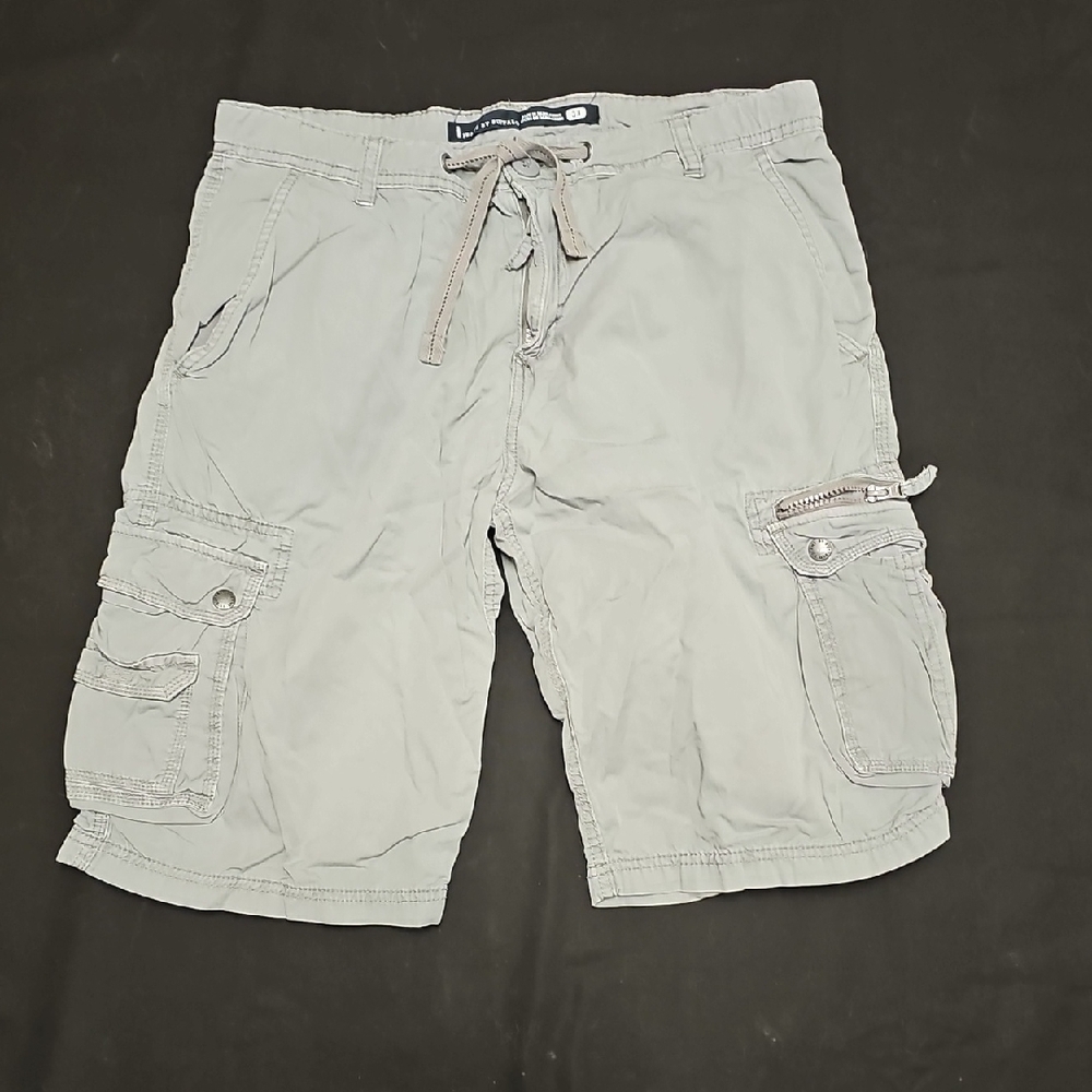 i Jeans By Buffalo Men's Gray Cargo Shorts Size 33 Tote A